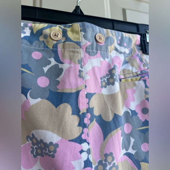 Boden Cotton Floral Shorts Size 14 Chic & Comfy Summer Essential - Picture 6 of 10